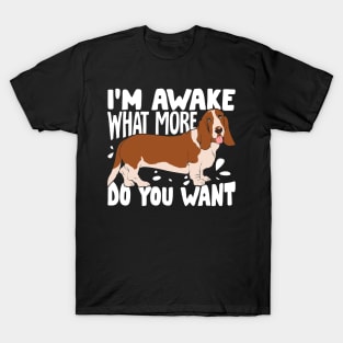 Basset Hound Dog Animal Lover Gift T-Shirt